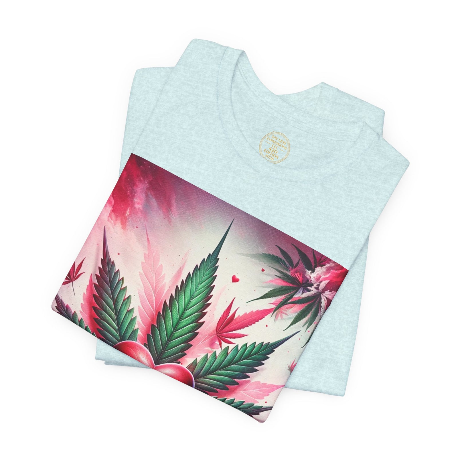 2026 V-Day Collection (T) "Hearts Ablaze" Tee – Say Less 420 Tribute vol. 1