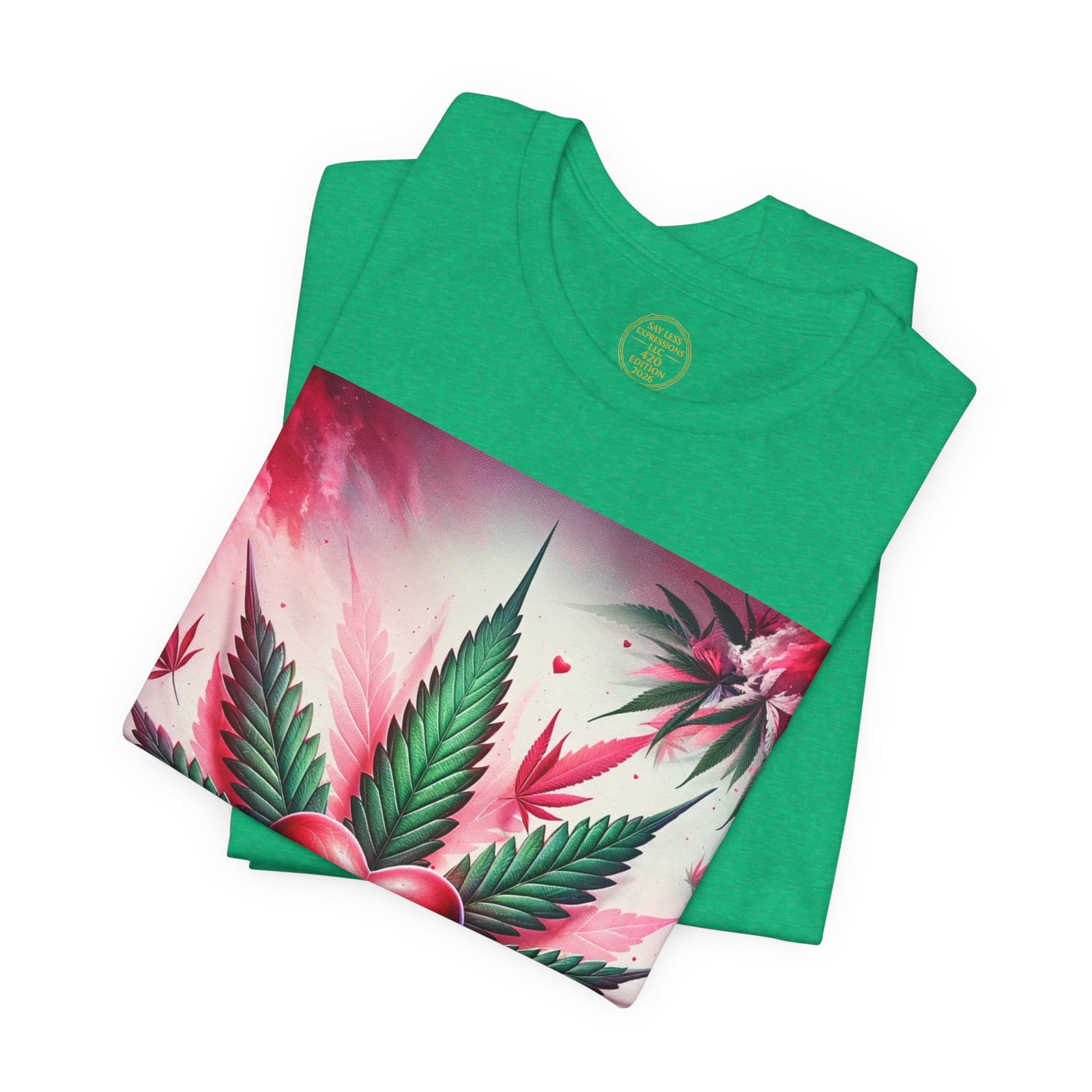 2026 V-Day Collection (T) "Hearts Ablaze" Tee – Say Less 420 Tribute vol. 1