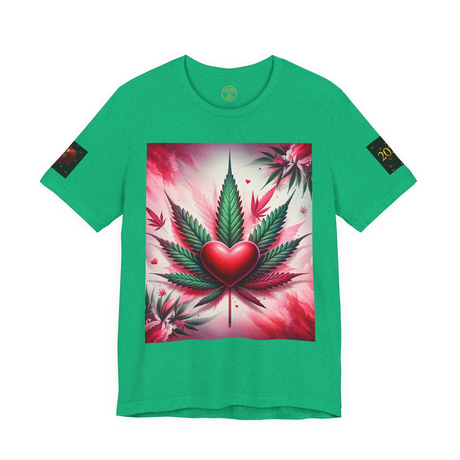 2026 V-Day Collection (T) "Hearts Ablaze" Tee – Say Less 420 Tribute vol. 1