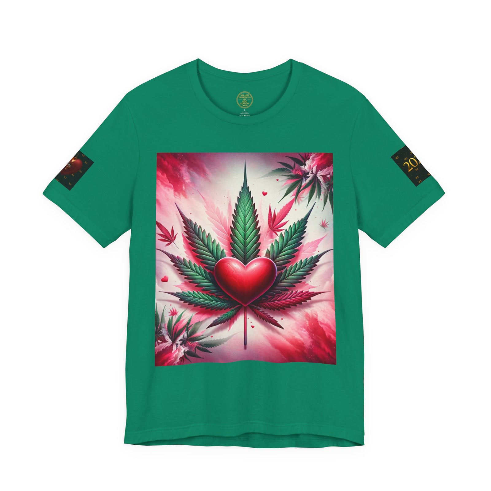 2026 V-Day Collection (T) "Hearts Ablaze" Tee – Say Less 420 Tribute vol. 1