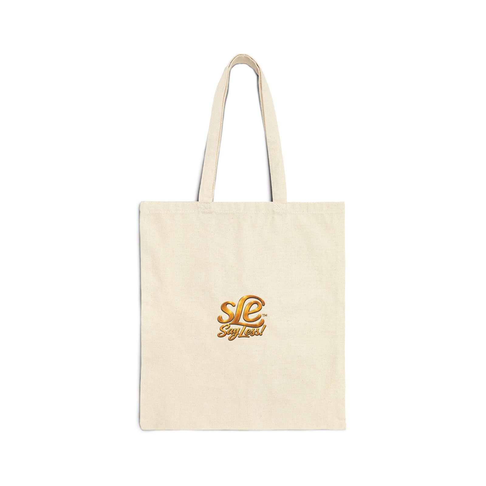 SLE Say Less!™ “My Circle Small” Cotton Canvas Tote Bag