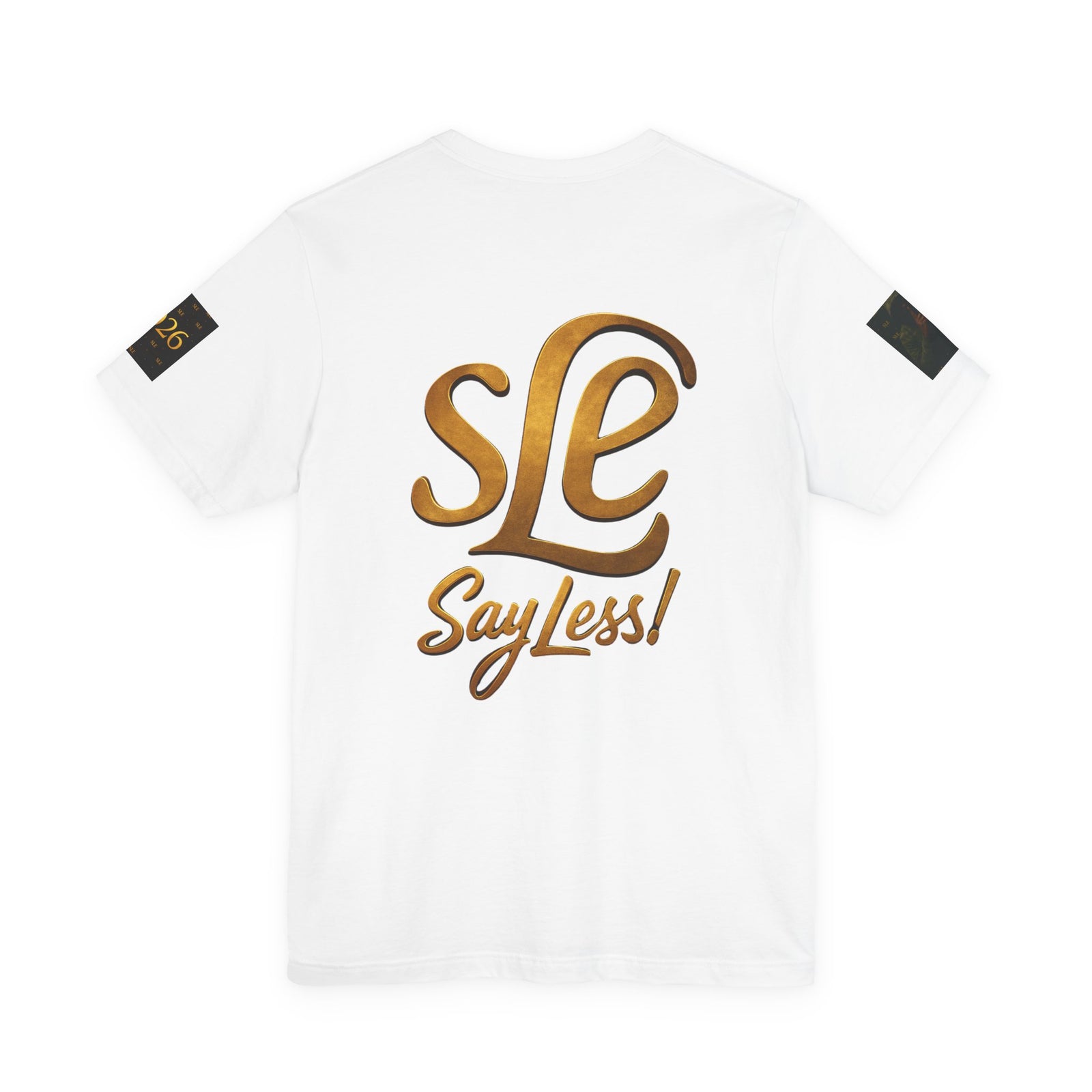 Jesus Is Black Graphic Tee — Say Less Back Print
