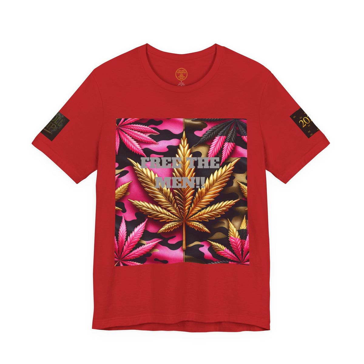 2026 SLE 420 Colection “Gilded Resistance" - FREE THE MEN!! edition vol. 3 Tee