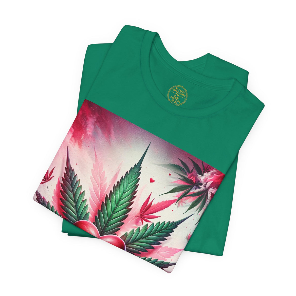 2026 V-Day Collection (T)  "Hearts Ablaze" Tee – Say Less 420 Tribute vol. 1