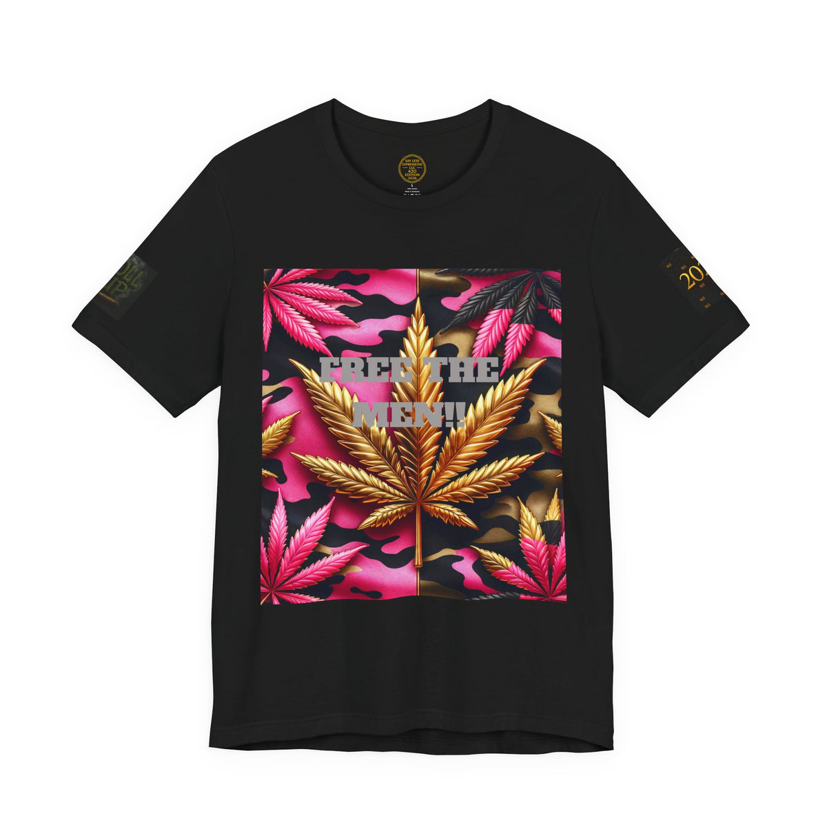 2026 SLE 420 Colection “Gilded Resistance" - FREE THE MEN!! edition vol. 3 Tee