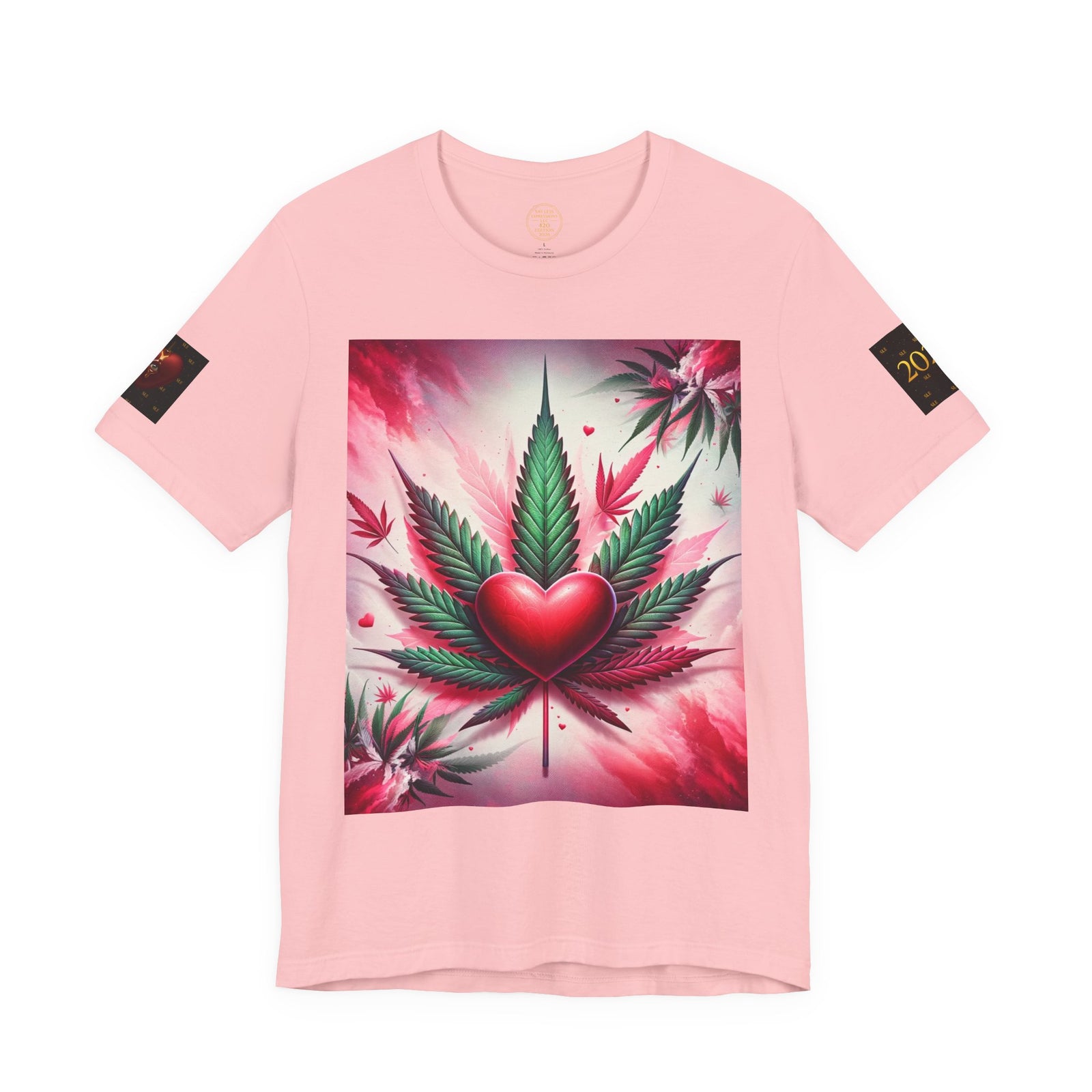 2026 V-Day Collection (T)  "Hearts Ablaze" Tee – Say Less 420 Tribute vol. 1