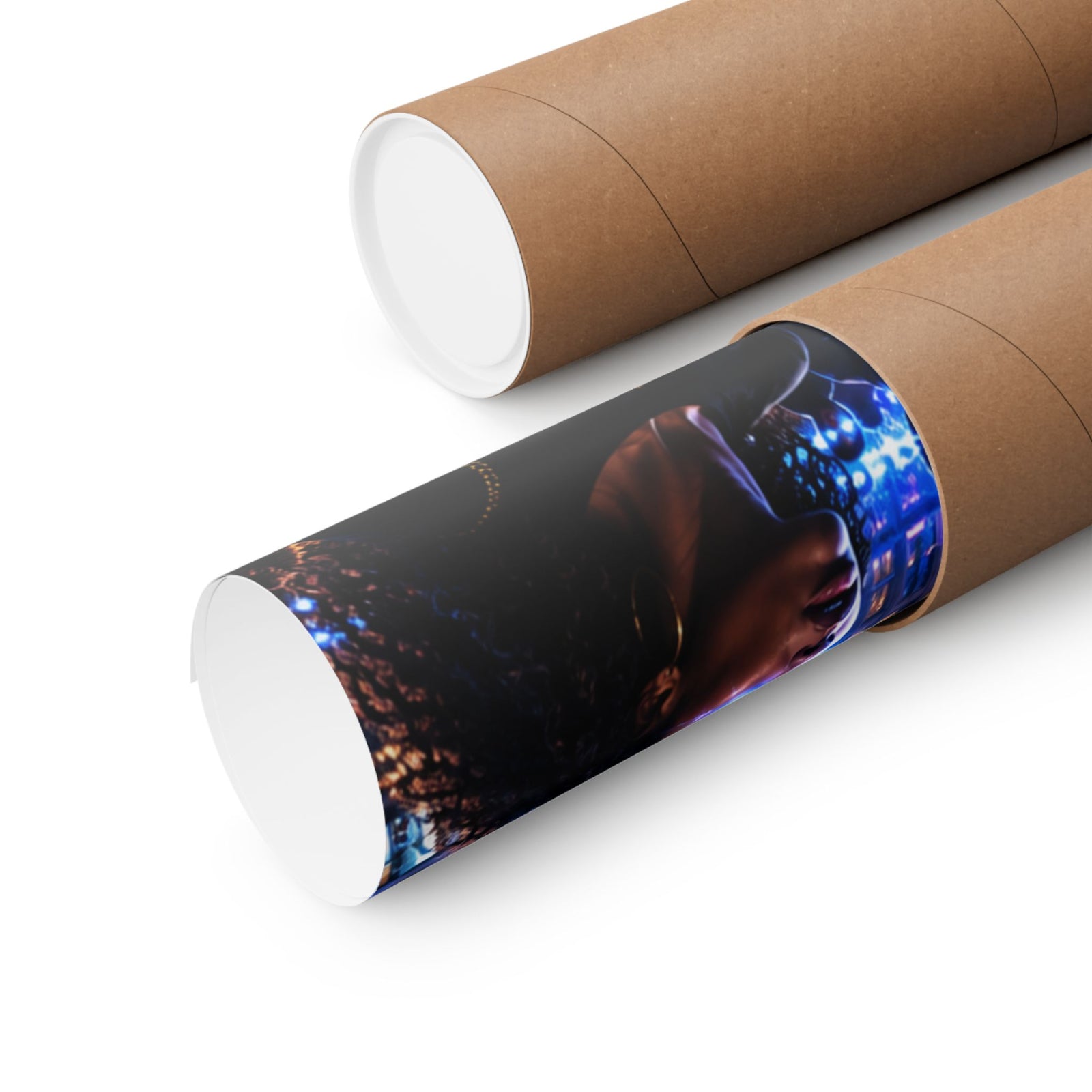 Jesus Is Black™ — Electric Messiah SLE Matte Poster