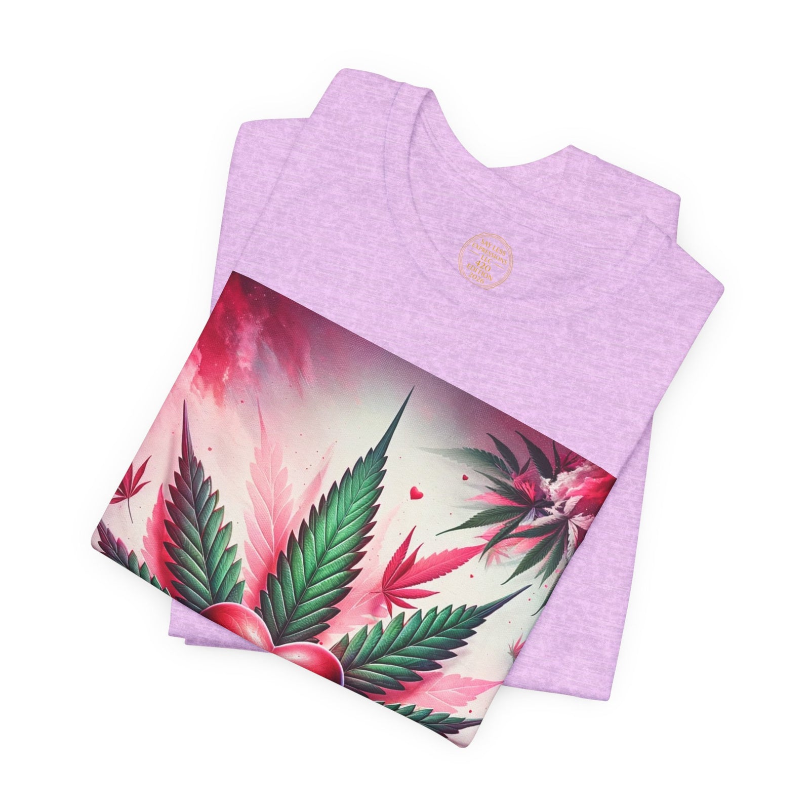 2026 V-Day Collection (T)  "Hearts Ablaze" Tee – Say Less 420 Tribute vol. 1