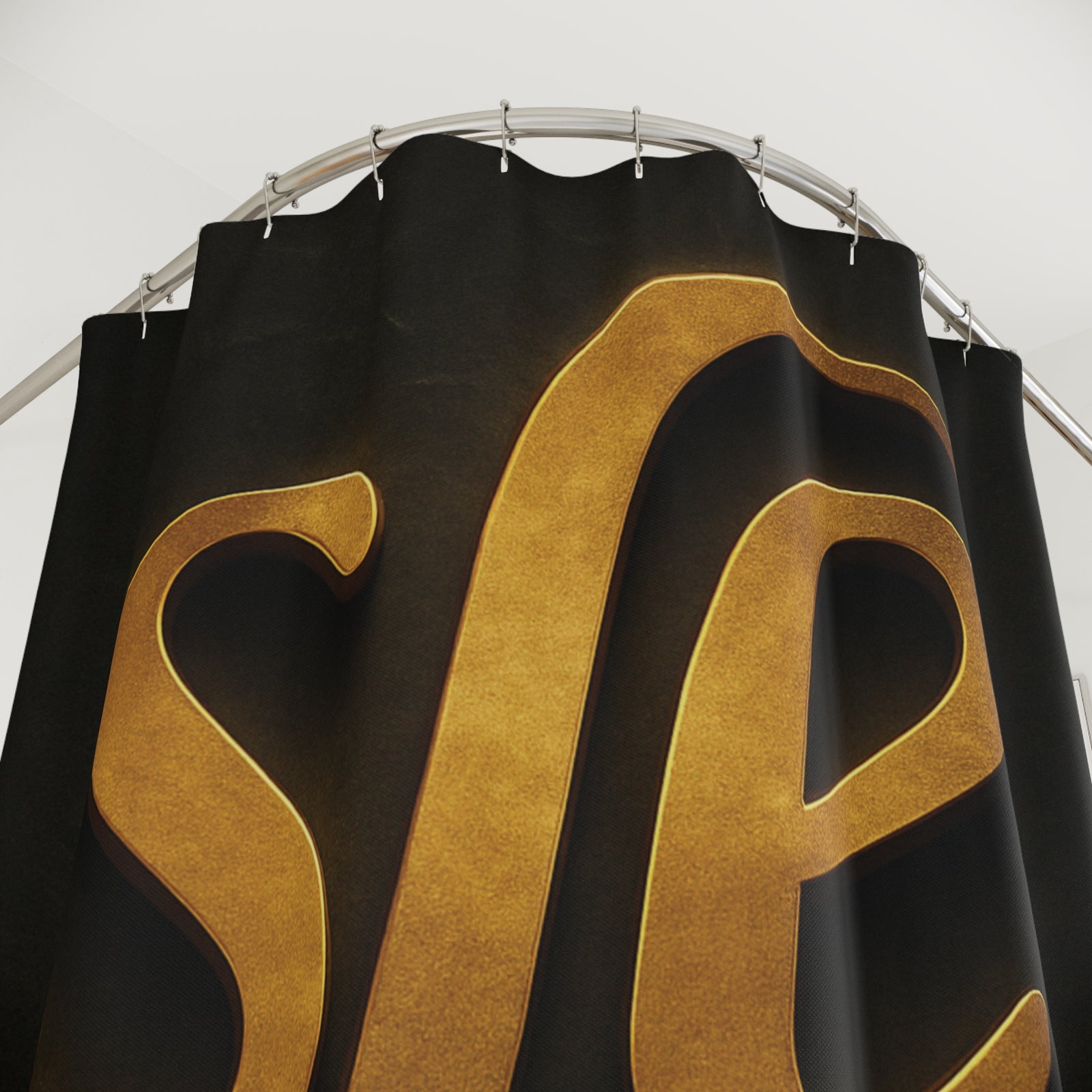 SLE Official Brand Mark Shower Curtain — Say Less!