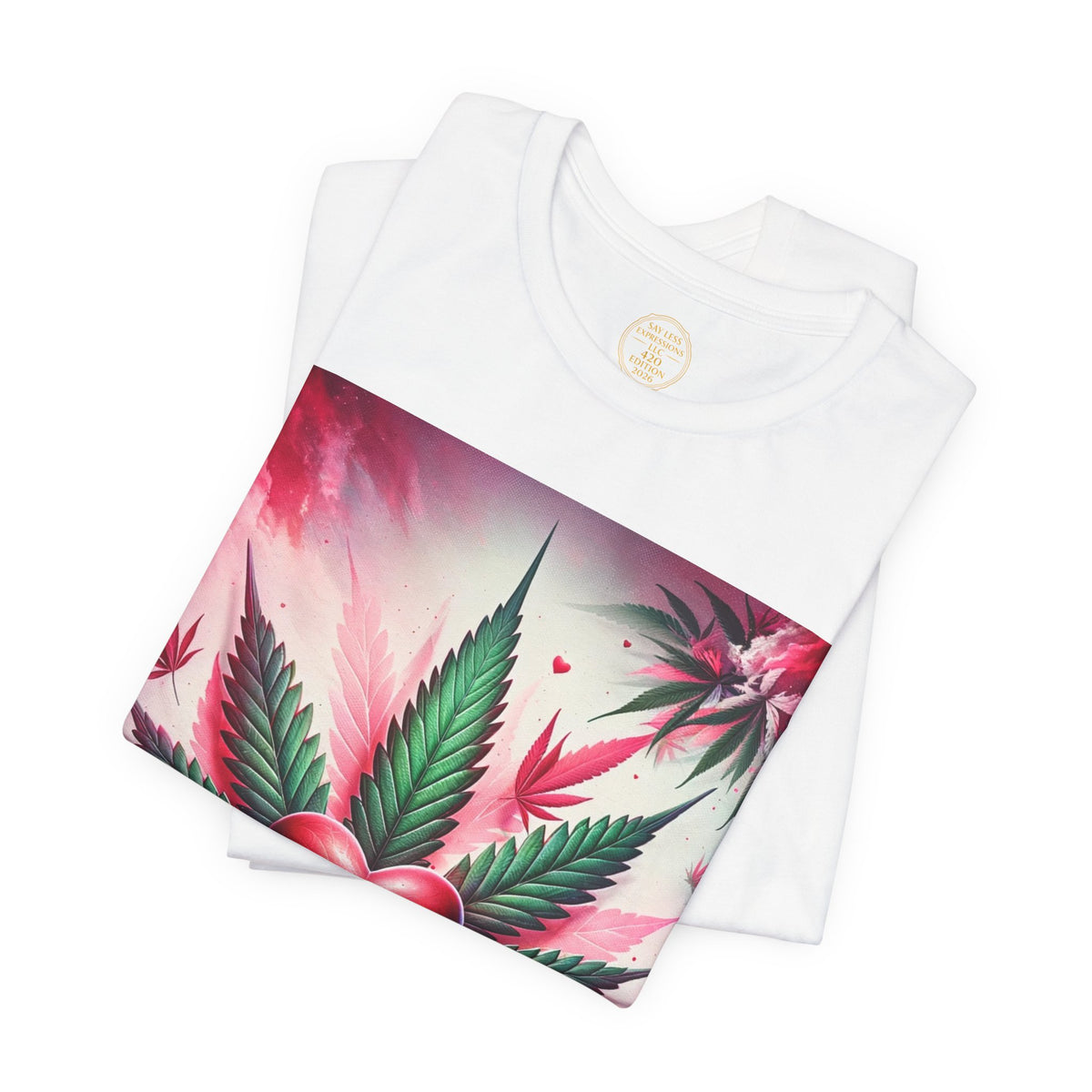2026 V-Day Collection (T)  "Hearts Ablaze" Tee – Say Less 420 Tribute vol. 1