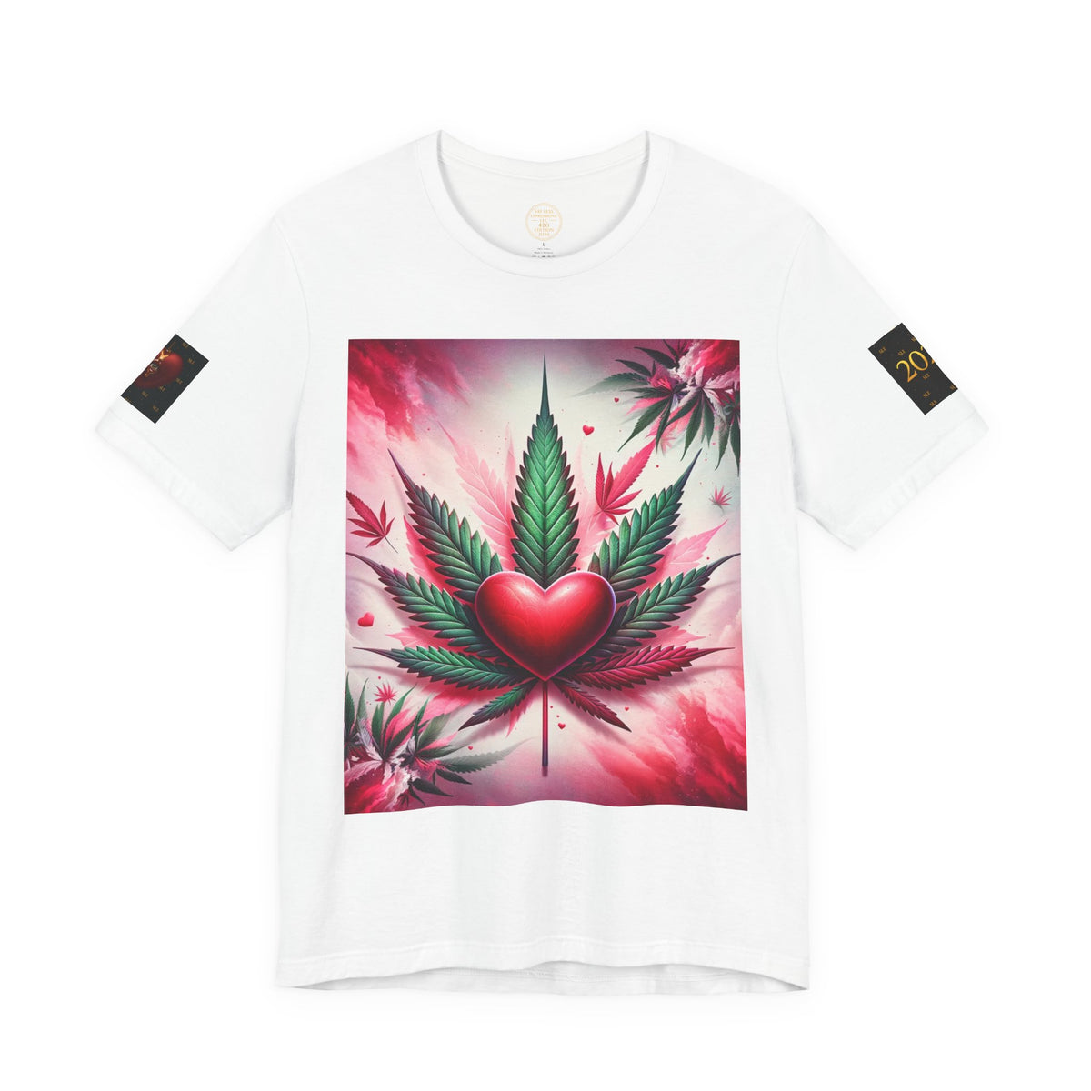2026 V-Day Collection (T)  "Hearts Ablaze" Tee – Say Less 420 Tribute vol. 1